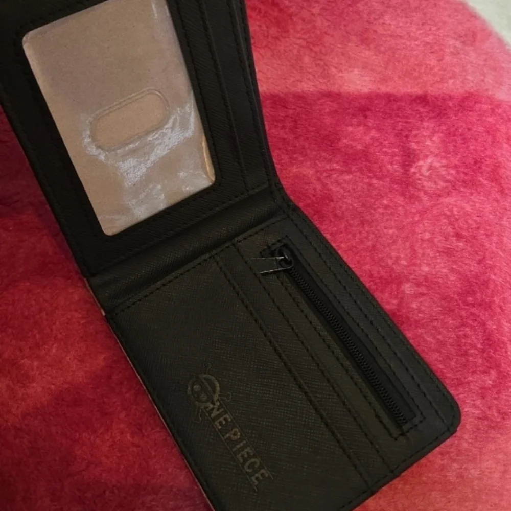 New one piece anime manga leather wallet